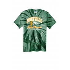 Montville Lady Broncos Flag Football Tie Dye T-shirt